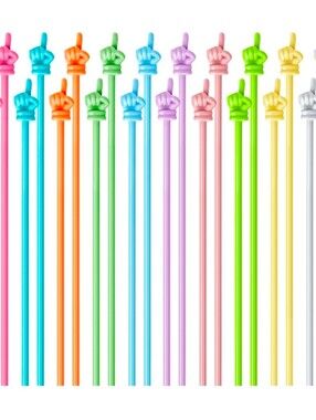 2 Pcs Finger Pointers- Assorted Pastel Colors, NIP